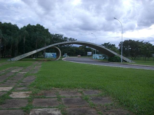 Entrance to park