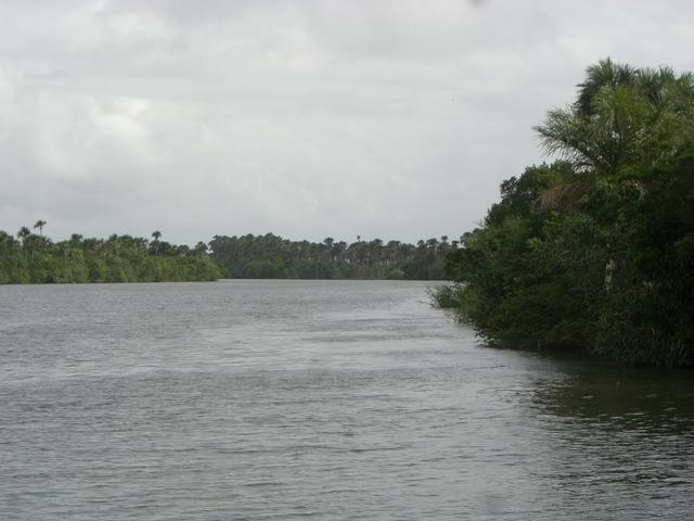 Crossing the river