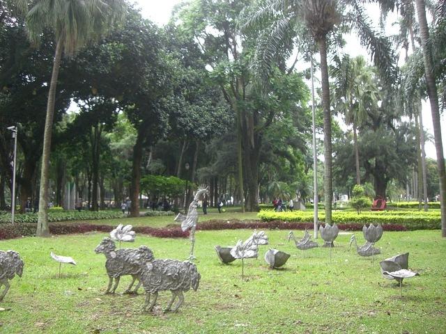 Art in Pinacoteca park