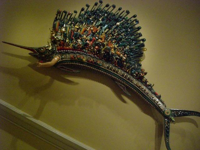 Fish Montage in the Renwick Gallery